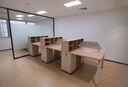 職員桌辦公桌椅組合簡約現(xiàn)代辦公室屏風(fēng)電腦桌員工位六人位卡座 1.2米單人位 曬單實(shí)拍圖