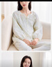 十月結(jié)晶月子服夏季薄款透氣孕婦睡衣產(chǎn)后哺乳期產(chǎn)婦家居服套裝 紫色M碼 曬單實(shí)拍圖