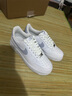 耐克空軍一號男子膠底運動(dòng)鞋冬季板鞋NIKE AIR FORCE 1 FJ4146 117白/幻影 40 曬單實(shí)拍圖