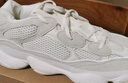 阿迪達斯yeezy500白玉石椰子男女運動(dòng)休閑鞋IE4783 UK8.5碼42.5 曬單實(shí)拍圖