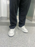 森馬（Senma）男鞋2025春季新款青少年運(yùn)動(dòng)休閑國(guó)潮鞋子男士輕便小白鞋百搭板鞋 108白黑 42 曬單實(shí)拍圖
