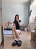 耐爾襪子女7A抗菌夏季薄透氣船襪棉女士短襪淺口女款襪 7A抗菌-本白*3+黑色*2 均碼 曬單實(shí)拍圖