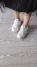 回力（Warrior）運動(dòng)鞋女鞋春夏網(wǎng)面透氣跑步鞋子女士百搭休閑鞋 4238L 米/粉38 曬單實(shí)拍圖
