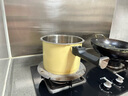 kimscook高壓鍋防爆大容量小型微壓力鍋不銹鋼煲燉湯家用燃?xì)怆姶艩t通用 奶黃色(適用2～5人） 20cm 4.5L 曬單實(shí)拍圖