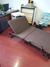 ANZ日本進(jìn)口品質(zhì)折疊床簡易床醫(yī)院陪護(hù)床午休折疊床隱形床辦公室折疊 70cm寬-7cm特厚墊-米色里布 靠 曬單實(shí)拍圖
