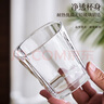 青蘋(píng)果 加厚無(wú)鉛玻璃杯295ml6只 雞尾酒洋酒杯威士忌杯 啤酒杯水杯茶杯 曬單實(shí)拍圖