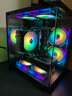 AMD銳龍 R5 9600X/RTX5060/RX9060XT 臺式機(jī)電腦主機(jī) 渲染設(shè)計繪圖整機(jī) 高端電競游戲DIY組裝電腦 配置2:9600X/RTX5060 白色海景房 曬單實拍圖