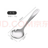 onlycook304不銹鋼勺子湯勺湯匙餐勺 加深圓頭喝湯勺子餐具-三只裝大號(hào) 曬單實(shí)拍圖
