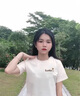 碧彩雅（BICAIYA）初中生衣服女童夏裝新款大童套裝休閑短袖褲子兩件套夏季女孩衣服 -42白色上衣+灰長褲套裝 160 碼【建議90-105斤】 曬單實(shí)拍圖