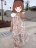 G.DUCKKIDS兒童2024女童休閑背心公主連衣裙女寶寶洋氣時(shí)髦夏裝薄款 粉紅色 90碼(建議80-90cm 1-2周歲) 曬單實(shí)拍圖