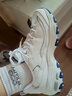 斯凱奇（Skechers）女鞋 25秋季新款經典小白鞋透氣復古時尚熊貓鞋厚底增高老爹鞋 冰白藍/復古小白熊/主推 曬圖返10 37 曬單實拍圖