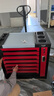 德力西電氣工具車(chē)多功能車(chē)間移動(dòng)小推車(chē)工作臺工具柜重型汽修工具箱車(chē) 七抽+測抽+側柜+不銹鋼臺面 曬單實(shí)拍圖