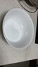 瓷俠客北歐簡約陶瓷飯碗家用純白吃米飯碗骨瓷大號面碗可微波純色小湯碗 4英寸小湯碗【1個】 曬單實拍圖