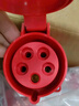 德力西電氣航空插頭插座耦合器連接器 32A 5芯 415V工業(yè)連接器 曬單實拍圖