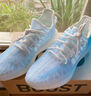 阿迪達(dá)斯Yeezy350椰子夏日透氣青少年學(xué)生休閑鞋 36.5 曬單實(shí)拍圖