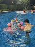 swimbobo兒童游泳臂圈 游泳裝備2-6歲充氣式浮力浮袖漂手臂圈浮圈1600藍色 曬單實拍圖