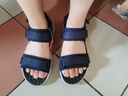 斯凱奇（Skechers）涼鞋男士秋季平底外穿運動(dòng)涼拖鞋男鞋軟底沙灘鞋溯溪鞋232899 曬單實(shí)拍圖
