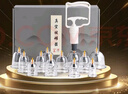 華佗牌真空拔罐器家用12罐水墨禮盒款抽氣式拔氣罐加厚防爆拔火罐 曬單實(shí)拍圖