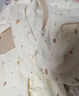婧麒（JOYNCLEON）新生嬰兒衣服純棉秋款初生男女寶寶春秋睡衣分體打底內衣套裝 蒲公英綠色+蒲公英咖色 90 cm 曬單實(shí)拍圖
