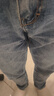 杰克·瓊斯（JACK&JONES） 秋潮紐扣腰頭水洗磨白做舊抓痕彈力修身牛仔長(zhǎng)褲男225132135    曬單實(shí)拍圖