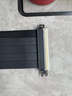 佳翼（JEYI）PCIe 4.0顯卡延長(zhǎng)線 90度16X插槽 鍍金接口 支持顯卡豎裝 20cm 兼容5.0/3.0主板 電競(jìng)機(jī)箱改裝必備 曬單實(shí)拍圖