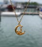 瑞諾黃金星月玫瑰項(xiàng)鏈2025新款足金999設(shè)計(jì)感生日禮物送女友 勿拍/精美包裝定金 曬單實(shí)拍圖