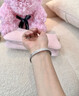 專(zhuān)柜版卡地家手鐲 滿(mǎn)天星手鐲 滿(mǎn)鉆手鐲 LOVE手鐲 男士手鐲女士手 白金色滿(mǎn)鉆 19—寬版（6.7mm） 曬單實(shí)拍圖