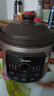 美的（Midea）電燉鍋 養生鍋4/5L大容量南都陶釜內膽陶瓷煲湯煮粥電砂鍋家用預約全自動(dòng) 【5L容量】DGE5052 5L 曬單實(shí)拍圖