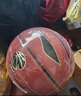 李寧（LI-NING）籃球 CBA比賽訓(xùn)練水泥地7號PU 成人青少年中考訓(xùn)練用球 LBQK967-1 曬單實拍圖