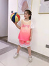 G.DUCKKIDS小黃鴨童裝兒童籃球服女童跑步運(yùn)動(dòng)套裝中大童球衣夏季吸汗速干衣 橘色【吸汗速干】 130 【建議8-9歲】 曬單實(shí)拍圖
