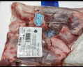 阿西婭甘肅靖遠 灘羊腿腱切塊生鮮羊肉 原切帶骨連肉凈含量2斤 源頭直發(fā) 曬單實拍圖