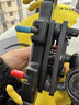 UECYXOP手機(jī)支架電動車電瓶車摩托車手機(jī)支架外賣導(dǎo)航騎行自行車可用鏡座 八爪鏡座款酷炫黑（不含減震器） 【單手操作，快速取放】 曬單實拍圖