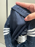 adidas男女大童休閑簡約三條紋純棉運(yùn)動短褲新款阿迪達(dá)斯輕運(yùn)動 傳奇墨水藍(lán)/白色     152 曬單實(shí)拍圖