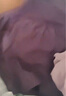 百思絨戶外休閑運動套裝時尚羽毛球服女網(wǎng)球服 粉紫上衣+紫短褲 XL 曬單實拍圖