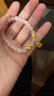 中國(guó)黃金（CHINA GOLD）四葉草黃金轉(zhuǎn)運(yùn)珠男女款99足金DIY配件七夕情人節(jié)禮物送女朋友 足金四葉草轉(zhuǎn)運(yùn)珠約0.23g【單轉(zhuǎn)運(yùn)珠】【紀(jì)念品】 曬單實(shí)拍圖