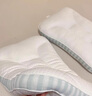南極人枕頭護頸枕睡覺(jué)頸椎病深度睡眠專(zhuān)用SPA記憶護頸椎助眠枕芯一對裝 海軍藍 單只 高枕 48*74cm 曬單實(shí)拍圖