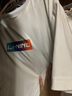 李寧（LI-NING）t恤女士短袖女運動(dòng)衣服春夏季半袖體恤女裝春休閑跑步健身投籃服 LINING白【棉質(zhì)】 M (170) 曬單實(shí)拍圖
