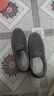 鮟鱇老北京布鞋男春秋單鞋中老年休閑鞋透氣爸爸鞋A5039 灰色  40  曬單實(shí)拍圖
