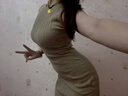 JIOESC修身包臀裙長裙緊身氣質(zhì)針織背心連衣裙女2025新款純欲無袖收腰裙 深灰杏色 均碼  建議【105-120斤】 曬單實拍圖