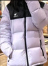 駱駝?dòng)鸾q服男女同款輕薄羽絨服男鴨絨面包服情侶外套冬季 薇紫色/幻影黑 男女同款,7089H L 曬單實(shí)拍圖