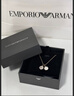 EMPORIO ARMANI阿瑪尼女士項鏈珍珠貝母吊墜生日禮物送女朋友EGS2158221 曬單實(shí)拍圖