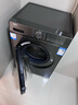 海爾（Haier）滾筒洗衣機10kg小恒星全自動(dòng) 智能投放 超薄平嵌 AI動(dòng)平衡1.1洗凈比 政府補貼 XQG100-BD1216 曬單實(shí)拍圖