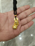 周大金 CHOW TAI KING吸金貔貅999足金貔貅黃金吊墜編繩吊墜情人節(jié)送女友老婆生日禮物 吸金貔貅吊墜 14.27g 曬單實拍圖