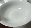 斯凱綈（Sky Top）面碗陶瓷湯碗泡面碗純白骨瓷沙拉碗餐具套裝家用喬遷7英寸斗碗2件 曬單實(shí)拍圖