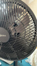 美的（Midea）落地扇電風(fēng)扇家用智能變頻一級能效風(fēng)扇客廳宿舍輕音桌面臺式立式兩用電扇家用 【25年新款幸運草1C】1級能效更省電 曬單實(shí)拍圖