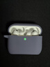 HotFire適用airpodspro3保護套 AirPods Pro3三代保護殼 蘋(píng)果藍牙耳機防摔減震防塵硅膠全包軟殼-薰衣草灰 曬單實(shí)拍圖
