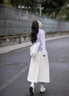 雅黛絲薇連衣裙女裝2025春秋新款衣服套裝氣質(zhì)減齡穿搭中長(zhǎng)款針織裙子秋裝 毛衣+半身裙 L （建議106-116） 曬單實(shí)拍圖