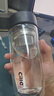 希樂(lè )玻璃杯雙層玻璃水杯高顏值男士商務(wù)辦公茶水分離杯便攜泡茶杯子 曬單實(shí)拍圖