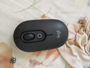 羅技（Logitech）POP MOUSE 無線鼠標(biāo) 藍(lán)牙鼠標(biāo) 高顏值辦公鼠標(biāo) 夜幕黑 曬單實(shí)拍圖