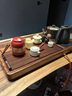 典躍南美胡桃木茶盤(pán)泡茶具全自動(dòng)一體套裝家用辦公整塊實(shí)木排水式茶托 春分75_43_4.5cm+越一A21 曬單實(shí)拍圖